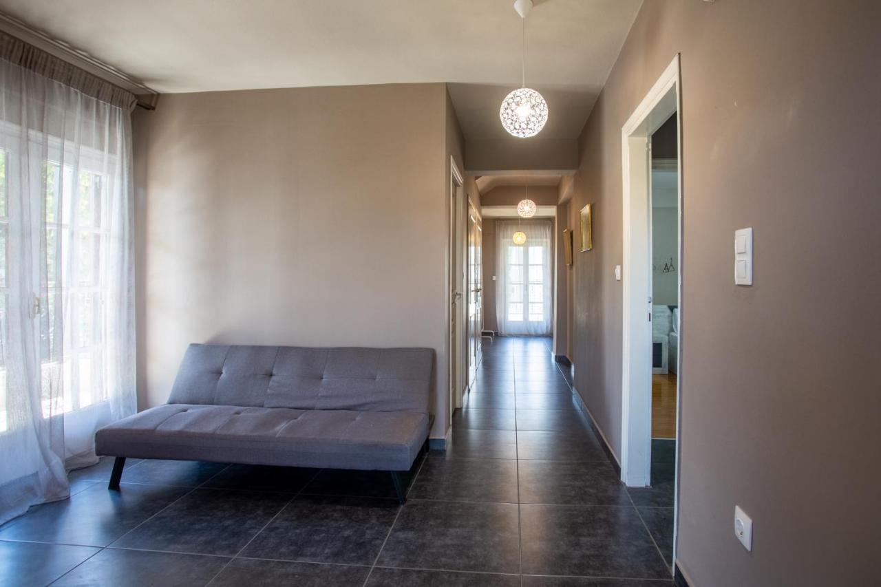 Τraditional Fully Detached Villa On A Luxurious Hillock Of Thessaloniki With Its Own Garden Also For Family & Wedding Gatherings For 10 To 25 People Only 15 Minutes From Airport Екстер'єр фото
